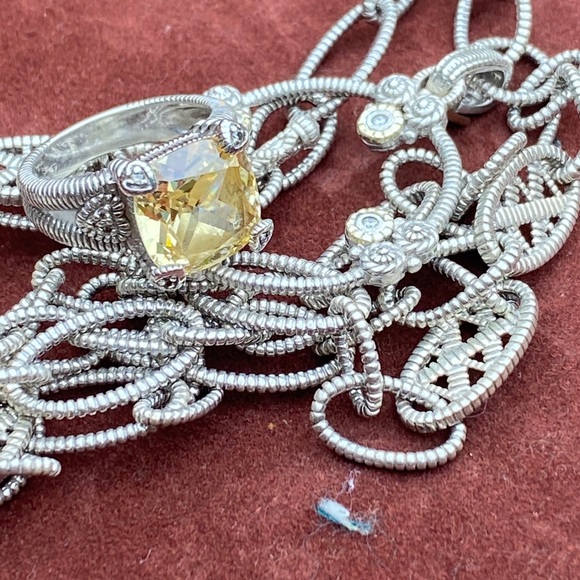 GUARANTEED AUTHENTIC JUDITH RIPKA RING!! - Picture 13 of 13